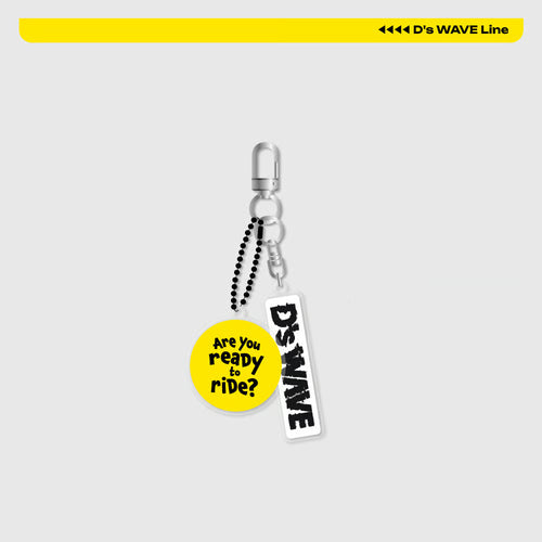 D's WAVE Acrylic Keychain