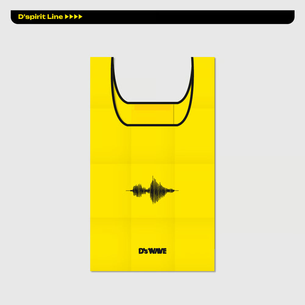 D's Wave Recyclable Tote Bag